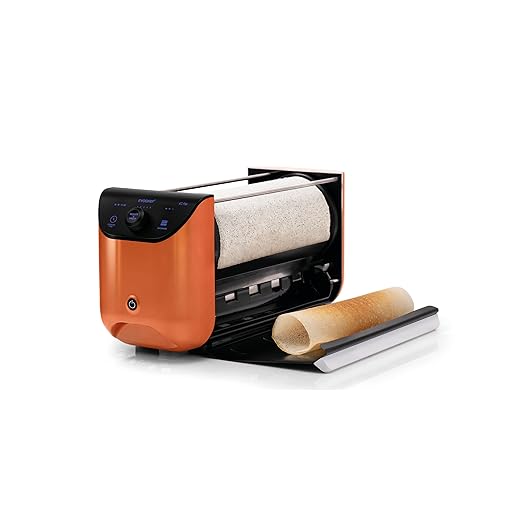 Evochef Automatic Dosa & Crepe Maker (Metallic Orange)