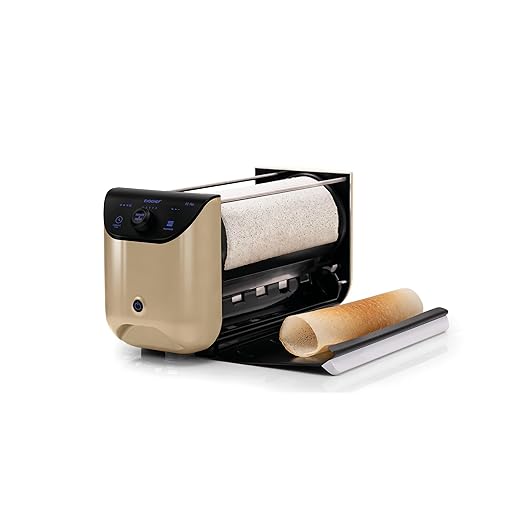 Evochef Automatic Dosa & Crepe Maker (Golden Beige)